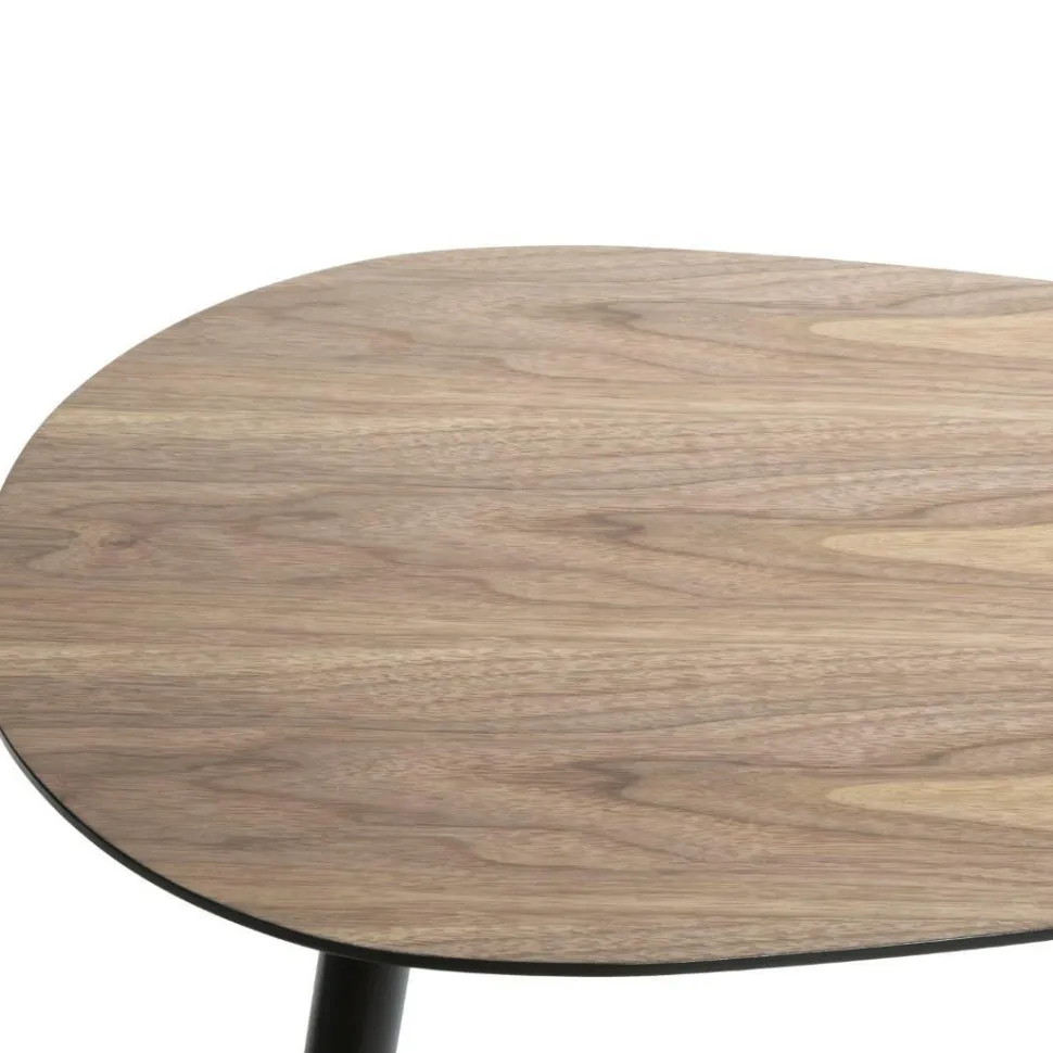 Zestaw 2 stolików Mileo L orzech