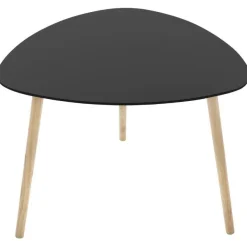 Zestaw 3 stolików Mileo S czarny