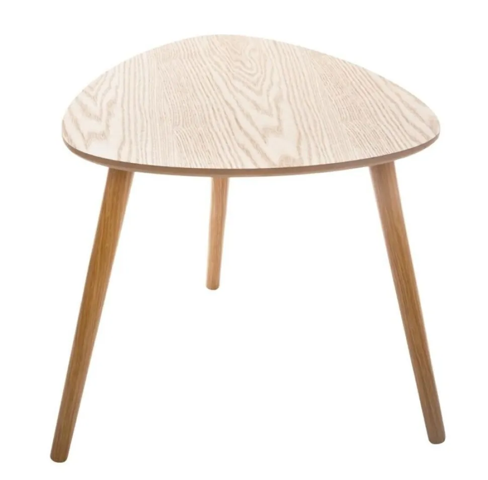 Zestaw 3 stolików Mileo S naturalnych