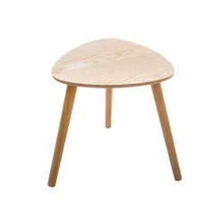 Zestaw 3 stolików Mileo S naturalnych