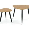 Zestaw 2 stolików Minessa dąb