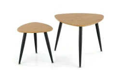 Zestaw 2 stolików Minessa dąb