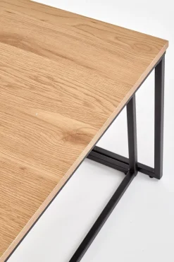 Zestaw 2 stolików Moxford dąb złoty /