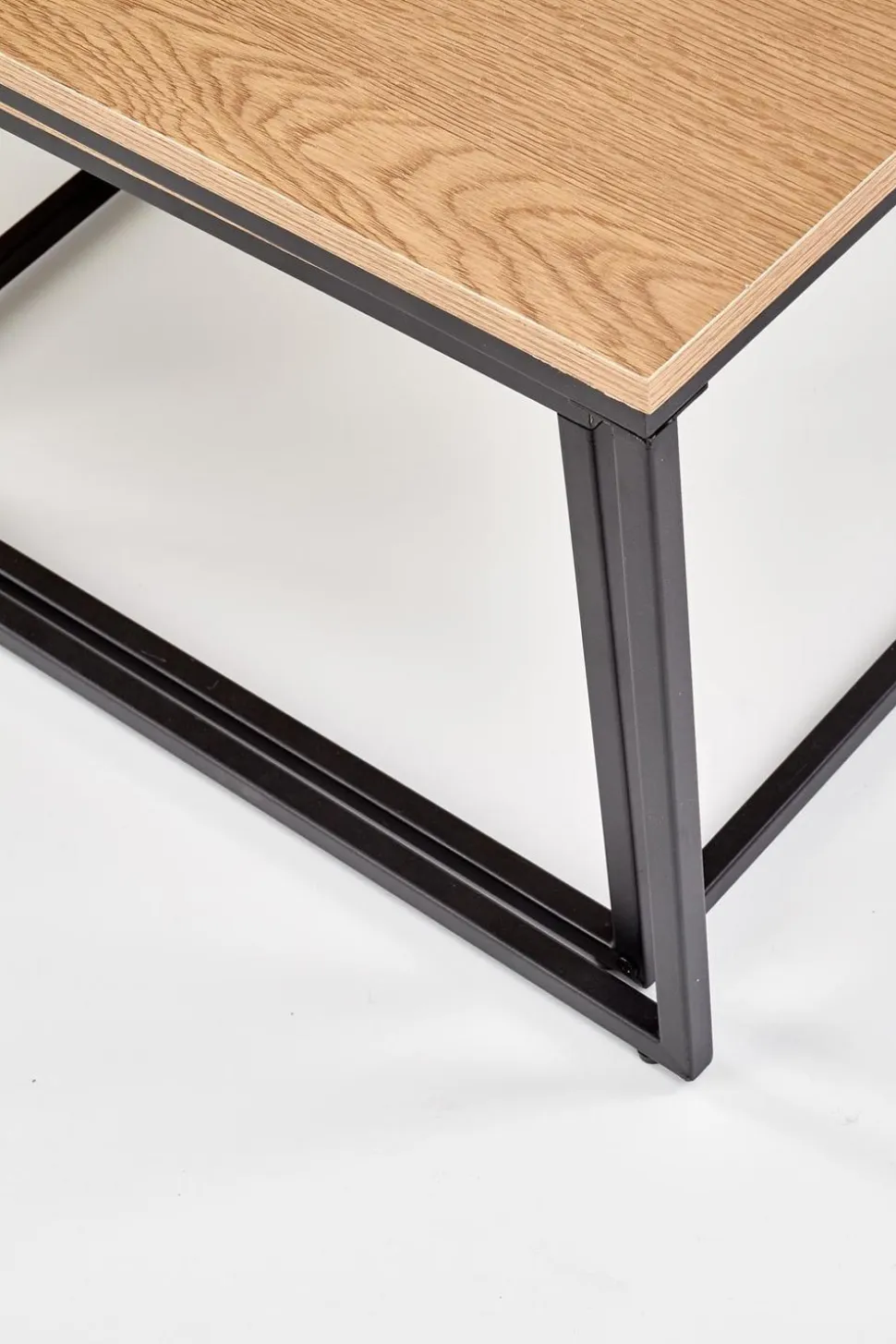 Zestaw 2 stolików Moxford dąb złoty /