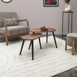 Zestaw 2 stolików Noby akacja