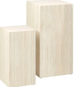 Zestaw 2 stolików pomocniczych Dice