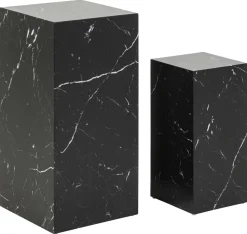 Zestaw 2 stolików pomocniczych Dice