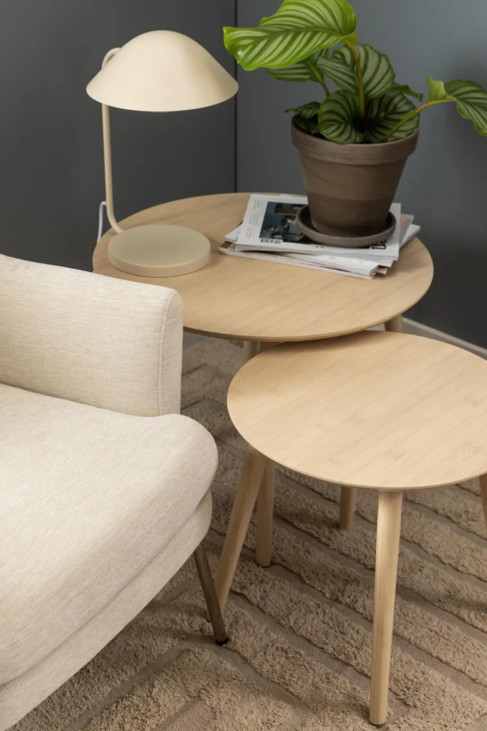 Zestaw 2 stolików Roslin