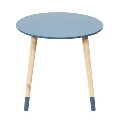 Zestaw 2 stolików Trundle niebieski i pomarańczowy