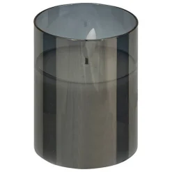 Zestaw 3 świec LED Sena dymione