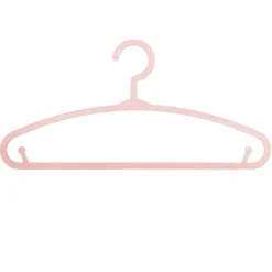 Zestaw 6 wieszaków dziecięcych różowych