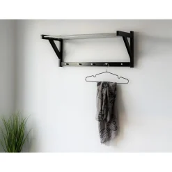 Zestaw 10 wieszaków Messa czarne