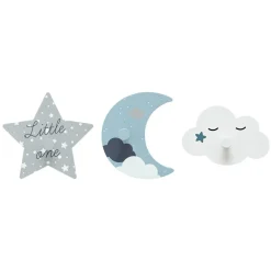 Zestaw 3 wieszaków Sky dziecięce