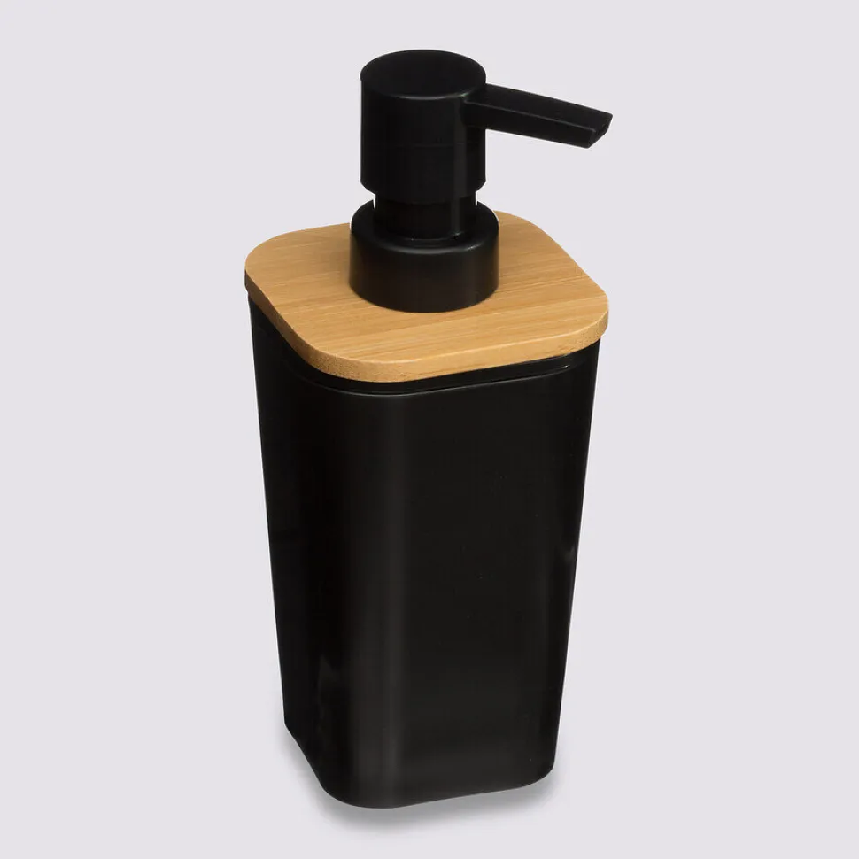 Zestaw akcesoriów łazienkowych Natureo czarny