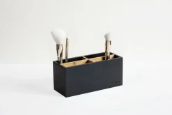 Zestaw akcesoriów łazienkowych Natureo czarny