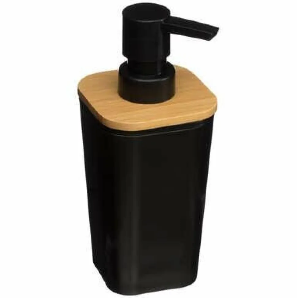 Zestaw akcesoriów łazienkowych Natureo czarny