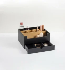 Zestaw akcesoriów łazienkowych Natureo czarny