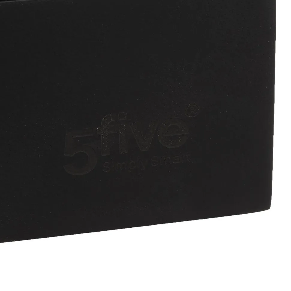 Zestaw akcesoriów łazienkowych Natureo czarny