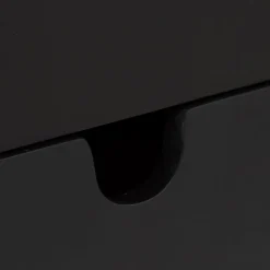 Zestaw akcesoriów łazienkowych Natureo czarny