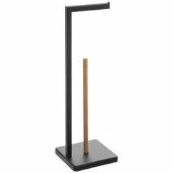 Zestaw akcesoriów łazienkowych Natureo czarny