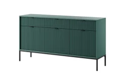 Zestaw do sypialni Delicious zielony czarne uchwyty