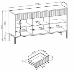 Zestaw do sypialni Delicious zielony czarne uchwyty