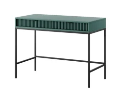 Zestaw do sypialni Delicious zielony czarne uchwyty