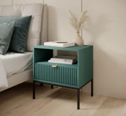 Zestaw do sypialni Delicious zielony/czarny