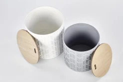 Zestaw dwóch stolików Lamba biały /