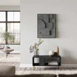 Zestaw mebli do salonu Afir czarny