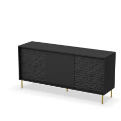 Zestaw mebli do salonu Afir czarny