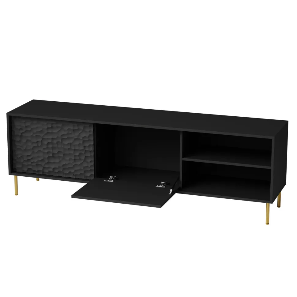 Zestaw mebli do salonu Afir czarny