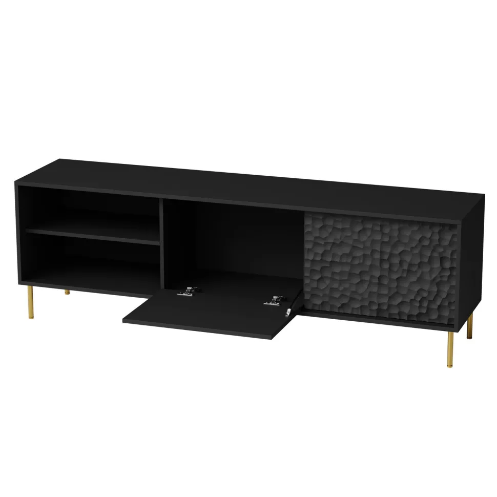 Zestaw mebli do salonu Afir czarny