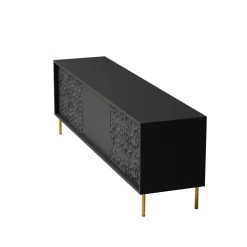 Zestaw mebli do salonu Afir czarny