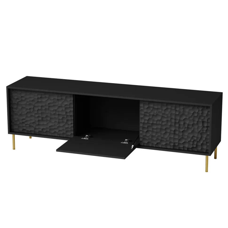 Zestaw mebli do salonu Afir czarny