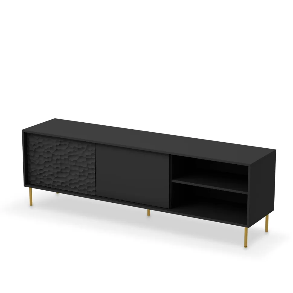 Zestaw mebli do salonu Afir czarny