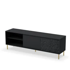 Zestaw mebli do salonu Afir czarny