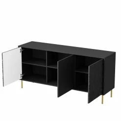 Zestaw mebli do salonu Afir czarny