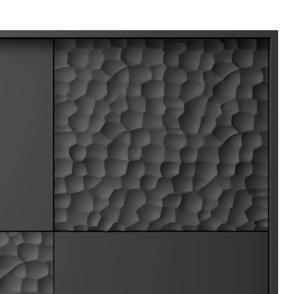 Zestaw mebli do salonu Afir czarny