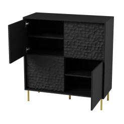 Zestaw mebli do salonu Afir czarny