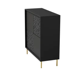 Zestaw mebli do salonu Afir czarny