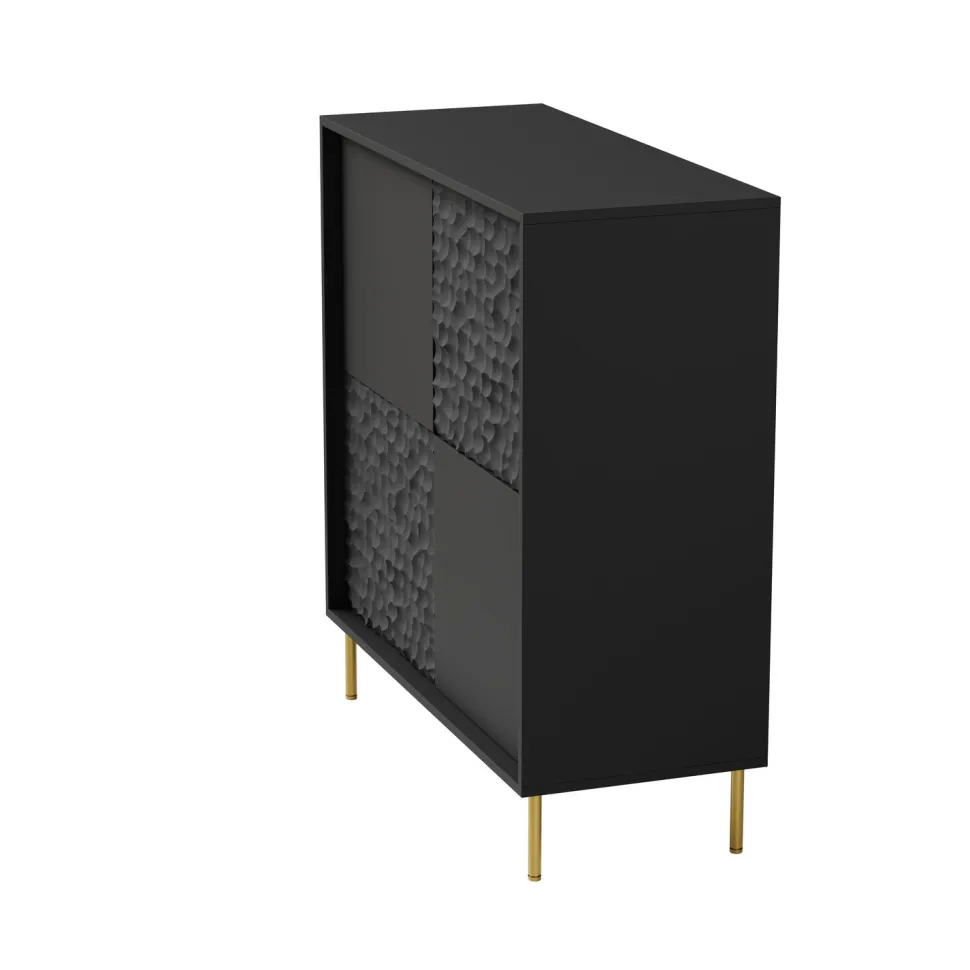 Zestaw mebli do salonu Afir czarny