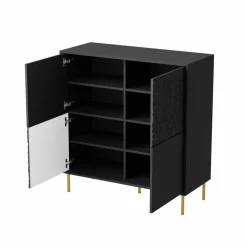 Zestaw mebli do salonu Afir czarny