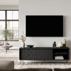 Zestaw mebli do salonu Afir czarny