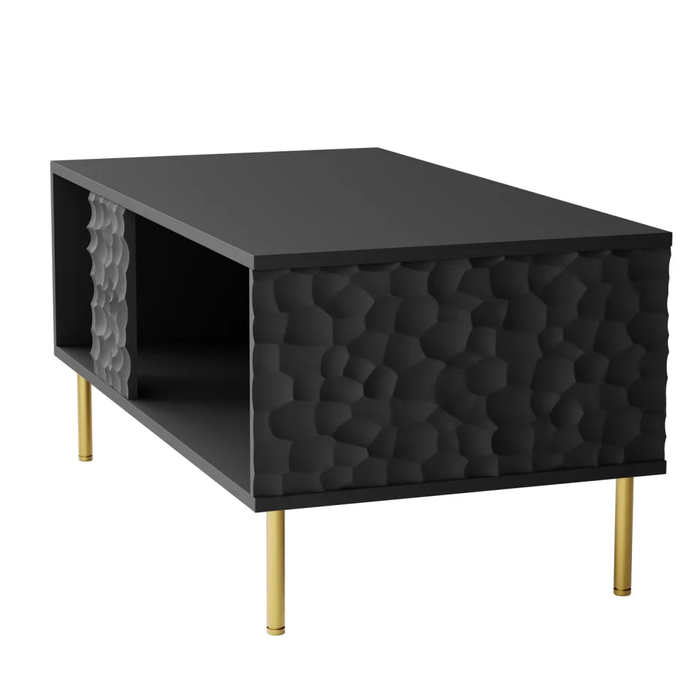 Zestaw mebli do salonu Afir czarny