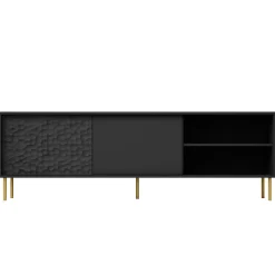 Zestaw mebli do salonu Afir czarny