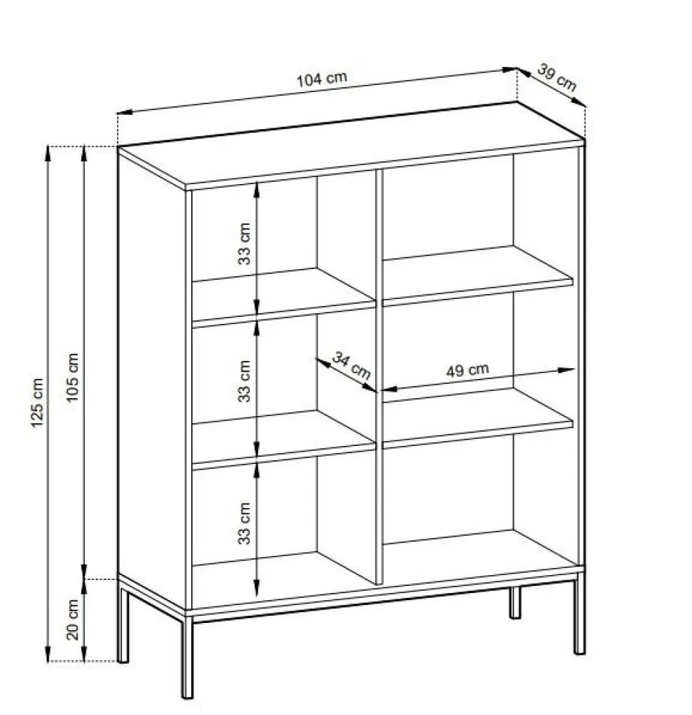 Zestaw mebli do salonu czarny/złoty Delicious ryflowane fronty