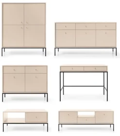 Zestaw mebli do salonu Evora beżowy