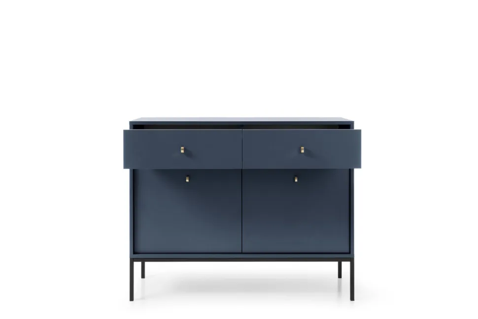 Zestaw mebli do salonu Evora granatowa