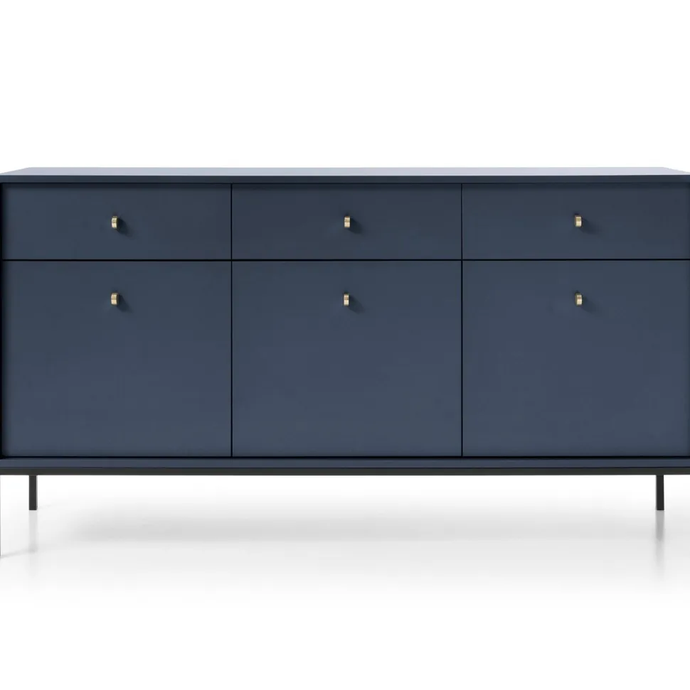 Zestaw mebli do salonu Evora granatowa